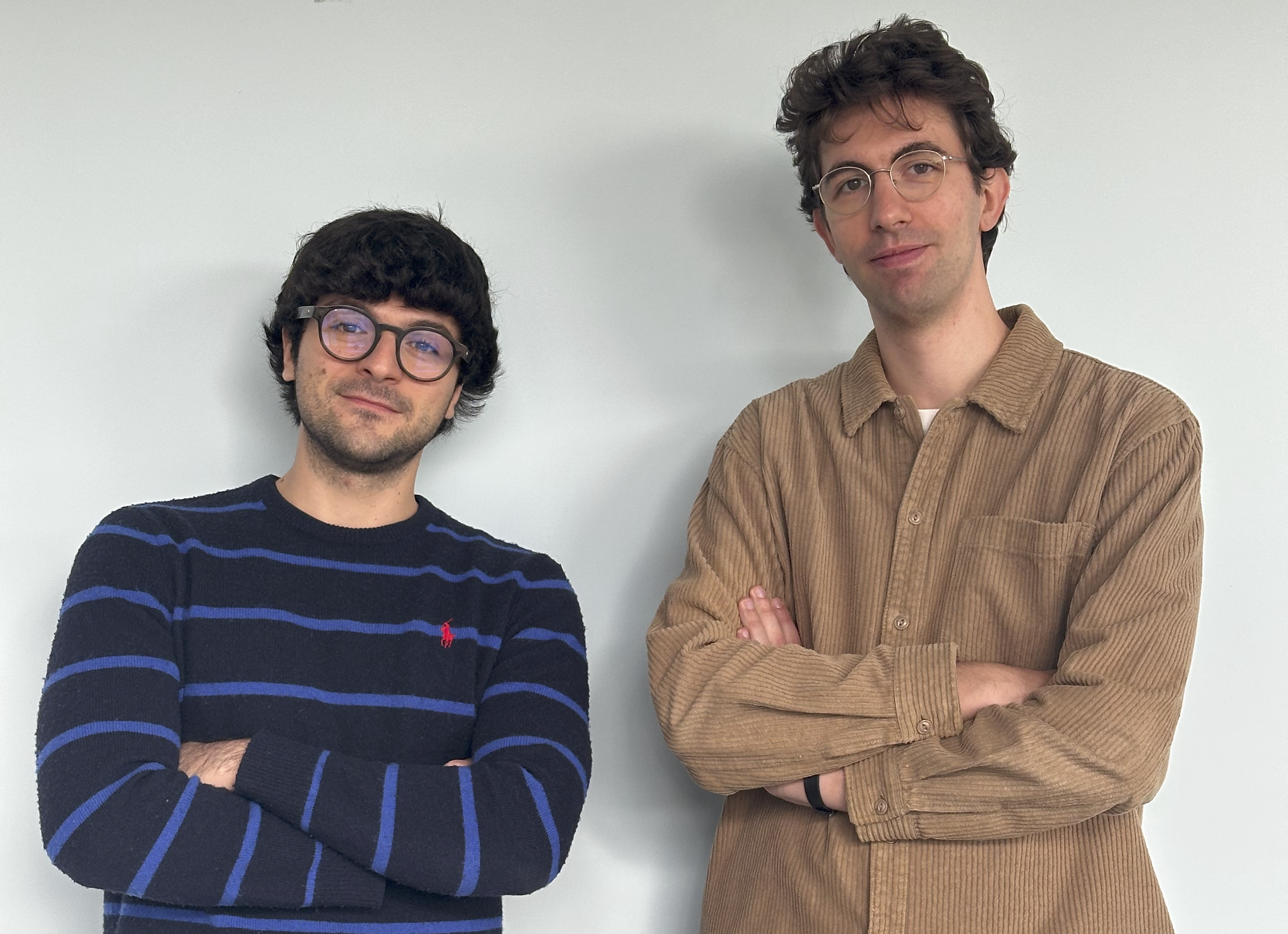 Andrea and Riccardo, the new PhD students