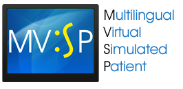 Multilingual Virtual Simulated Patient logo