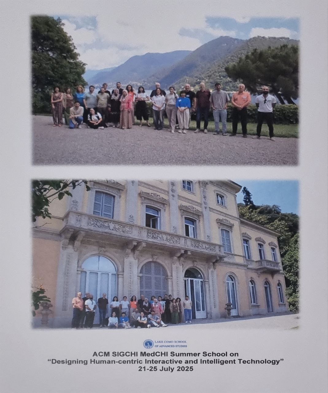 Group photoes of the participants of the Summer School.