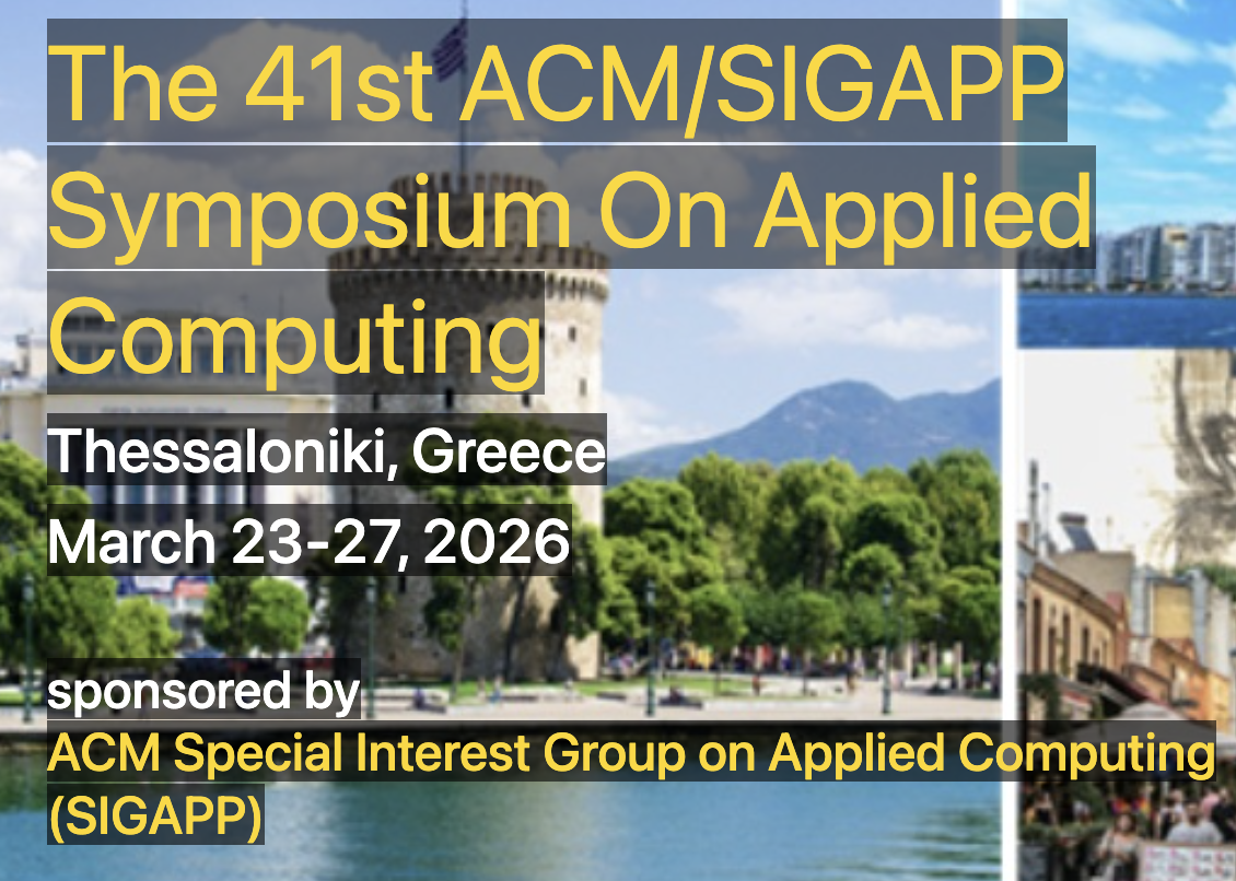 Logo of the SAC 2026 conference