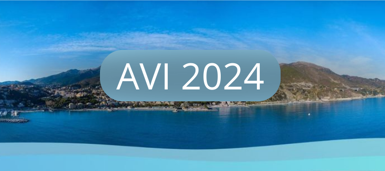 Banner of the AVI 2024 conference