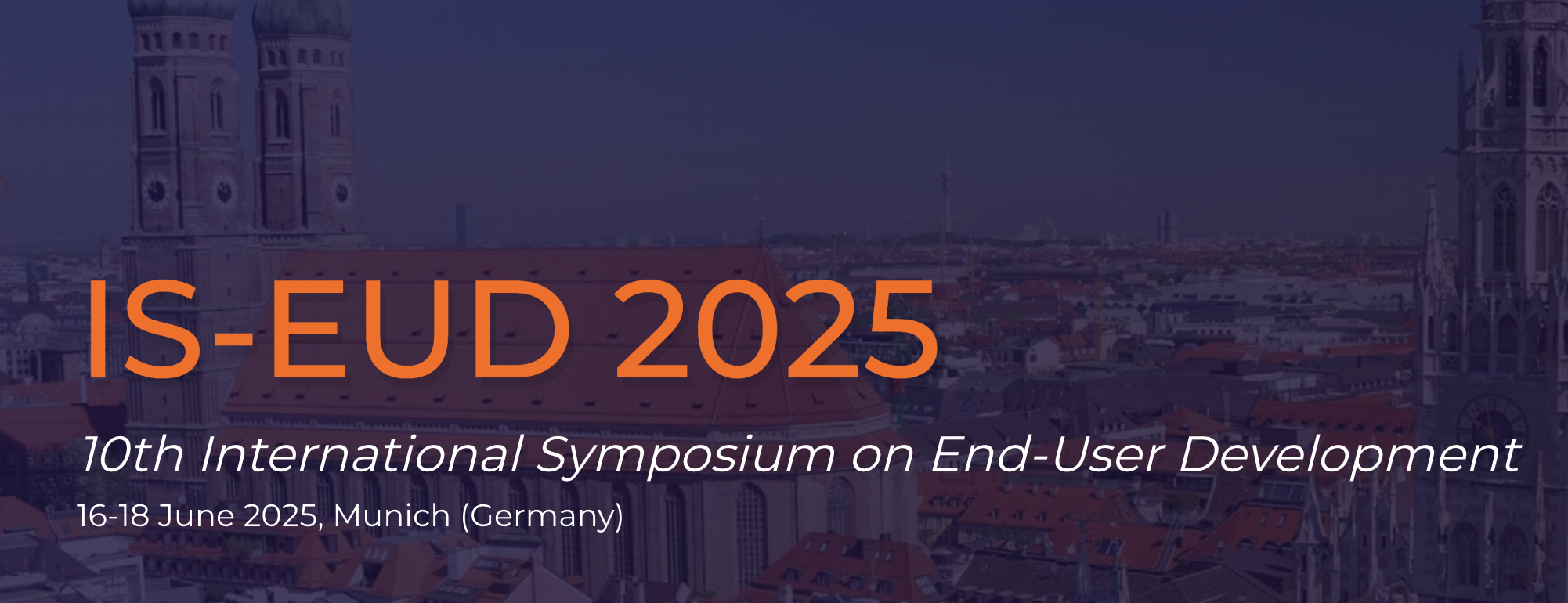 Banner of the IS-EUD 2025 conference