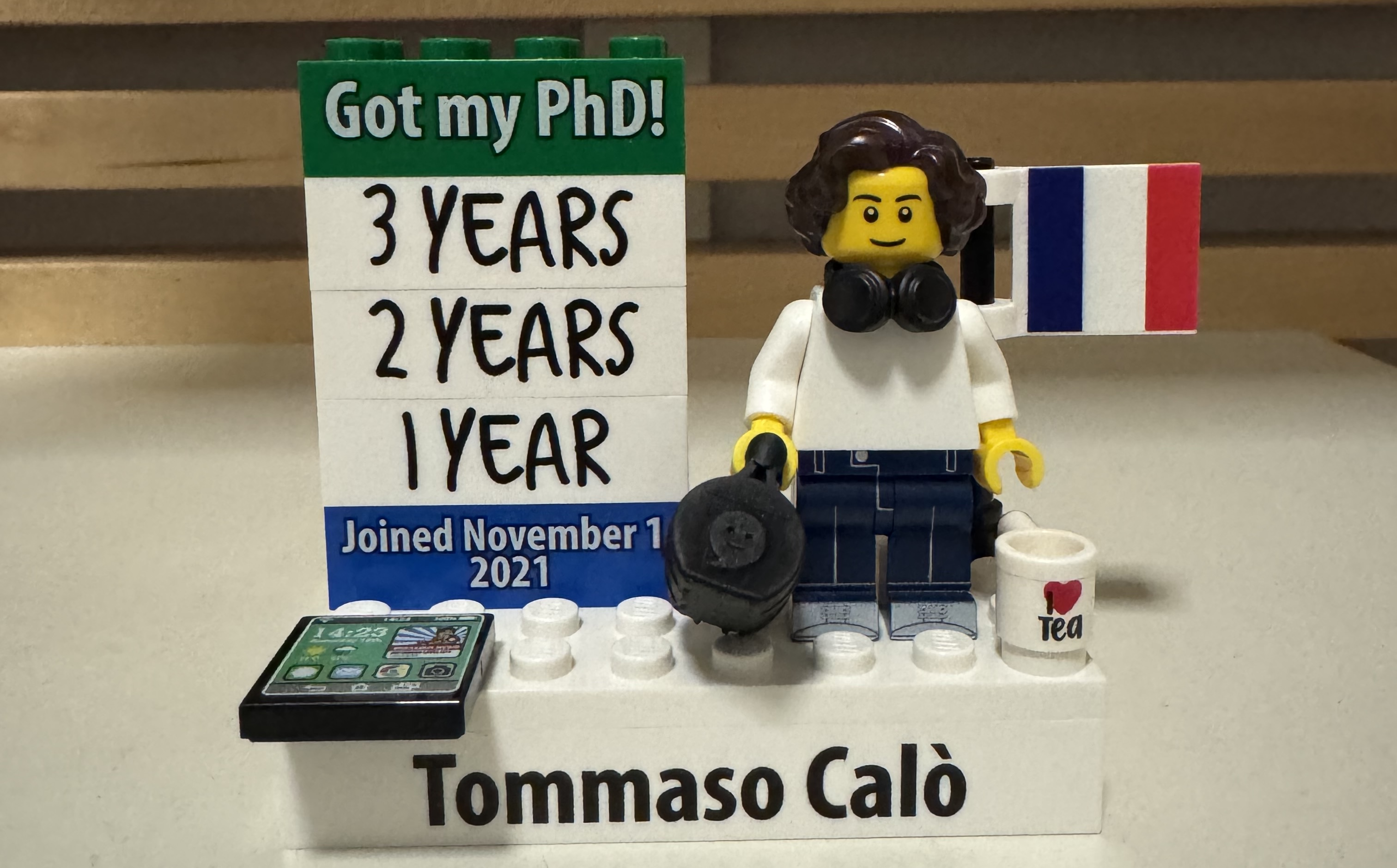 Tommaso... as a LEGO minifigure