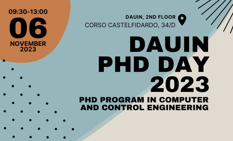 DAUIN PhD Poster Day Logo