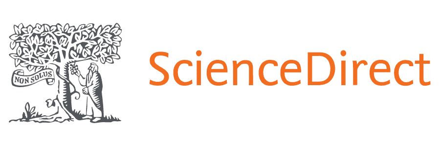 Elsevier's ScienceDirect logo.